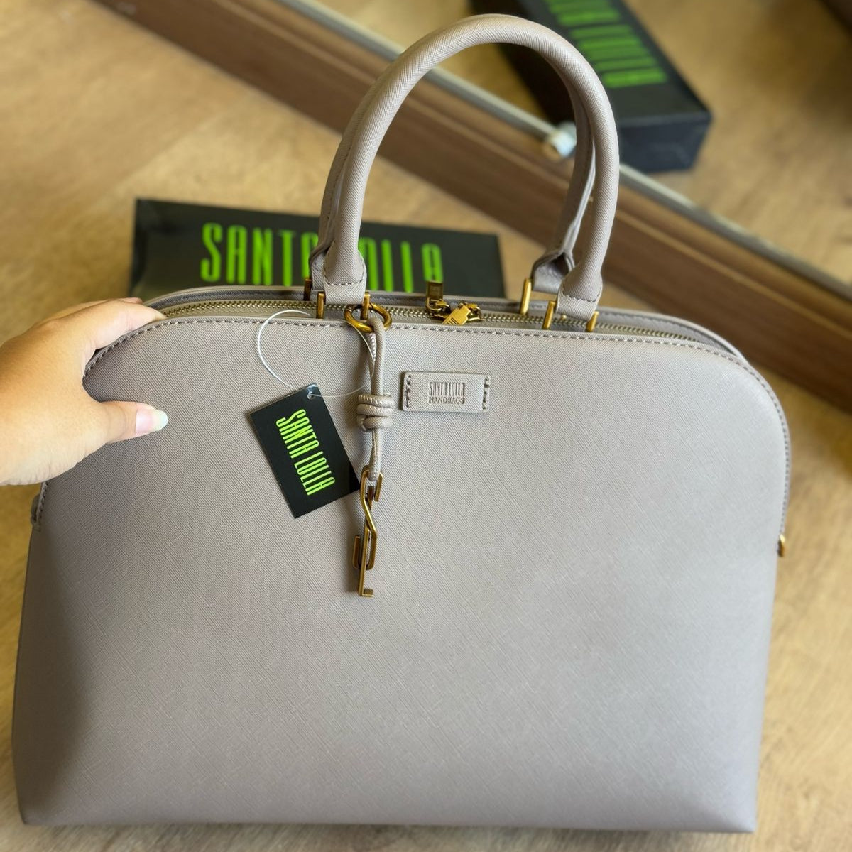 cBolsa Santa Lolla Risco Duas Alças 0453.4E82.0065