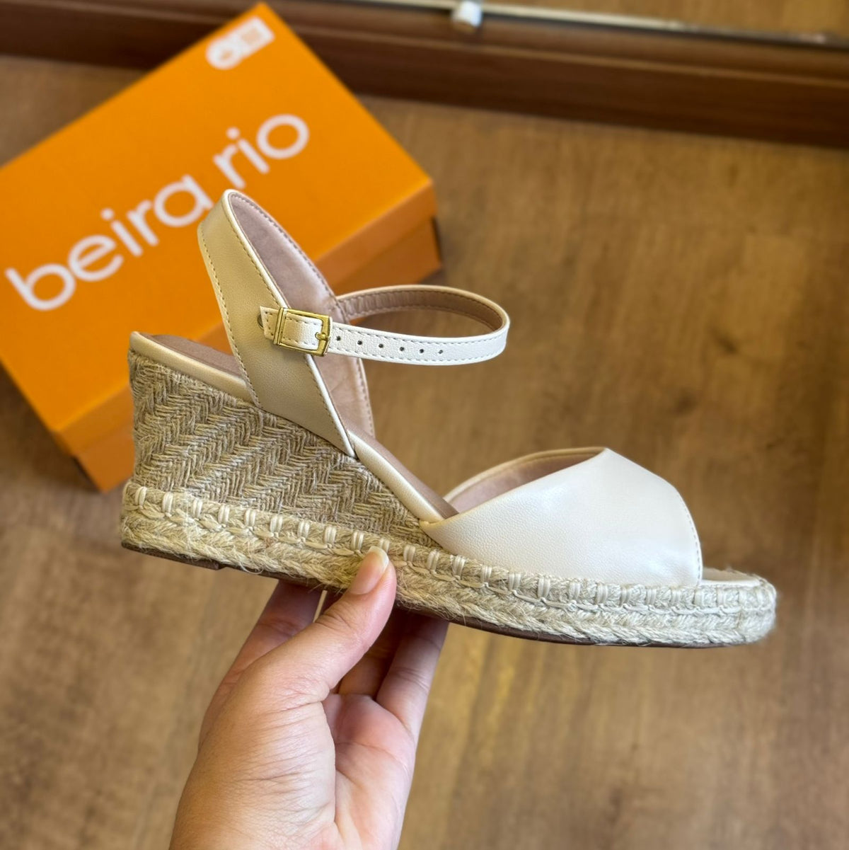 Tamanco Beira Rio Solado de Palha 8486.118