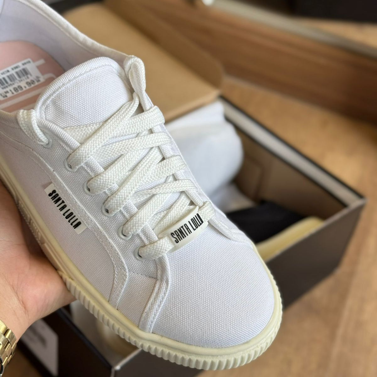 Tênis Santa Lolla Lona Sol 0896.4EDB.036D