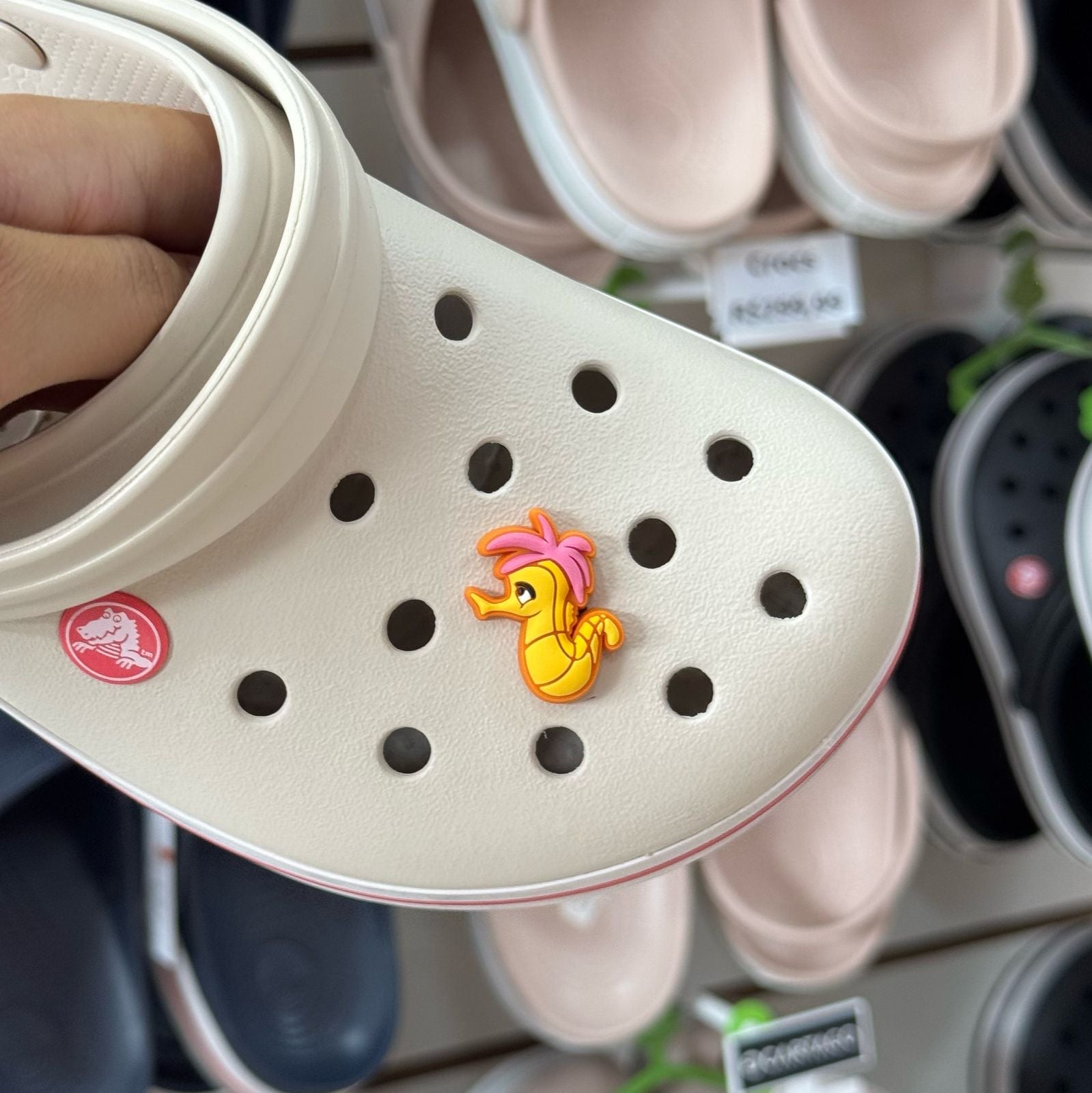 Jibbitz™ Princesa Ariel Cavalo Marinho