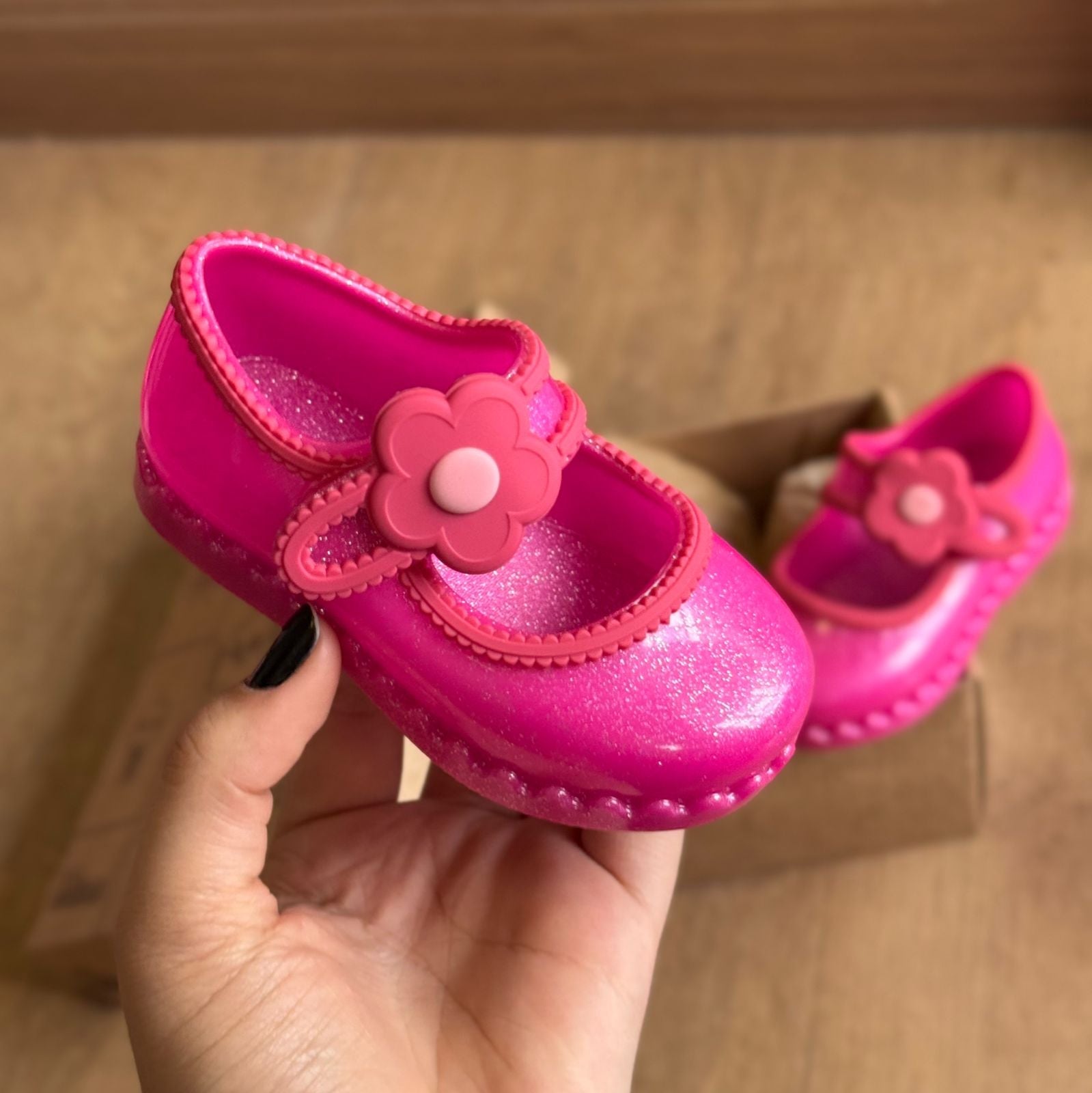 Sandália Mini Melissa Hip Ballerina Baby 36261