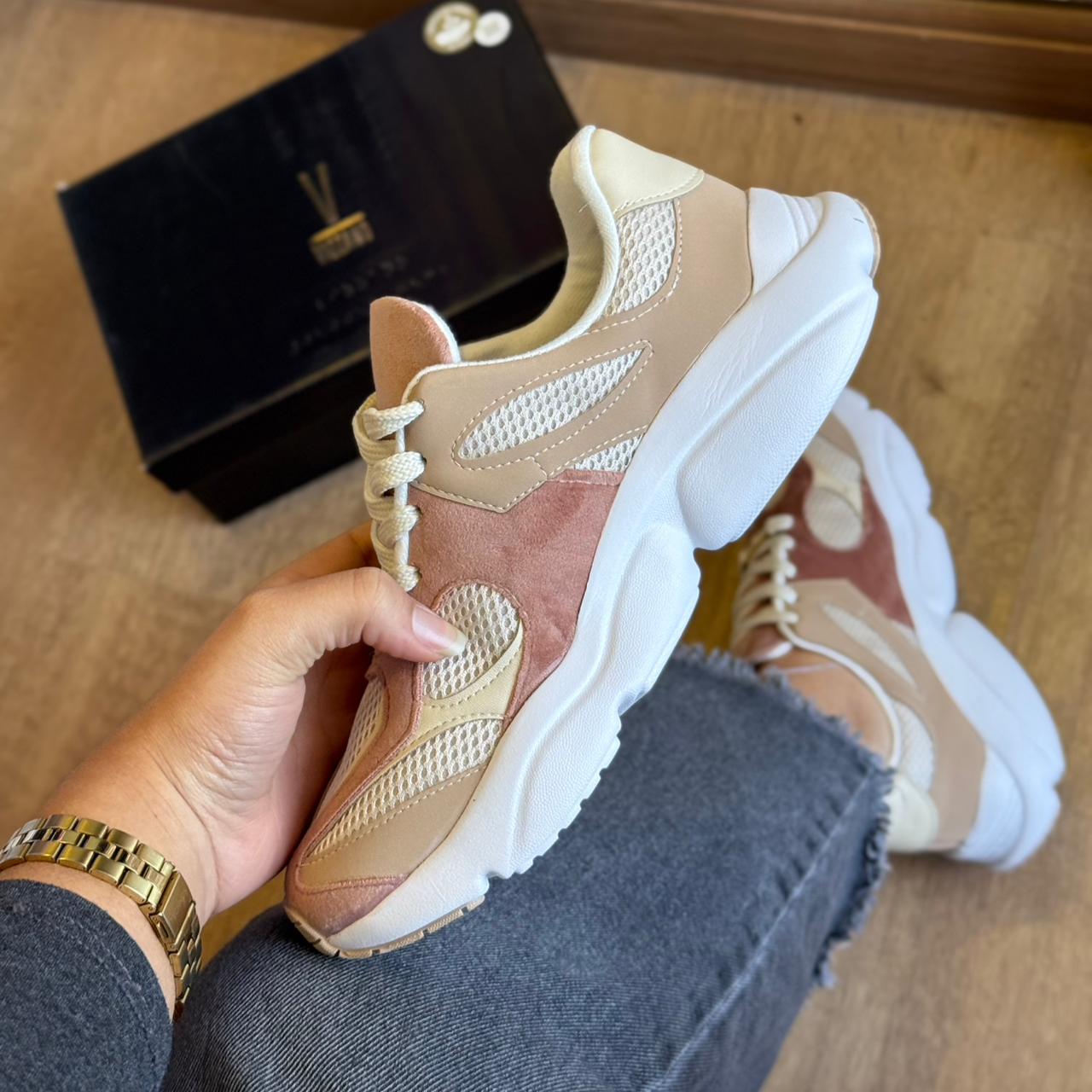 Tênis Vizzano Suede Detalhe Marca 1440.110